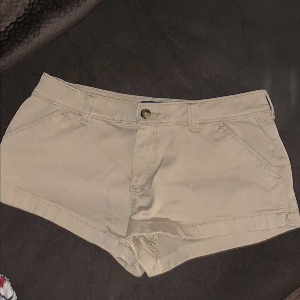 Hollister Khaki Women’s Shorts